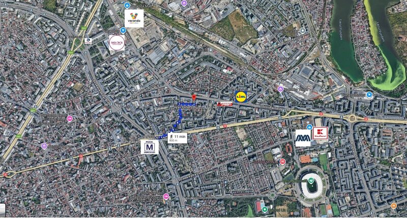 Piata Iancului 2 camere, bloc din 1980,  11 min. Metrou Piata Iancului